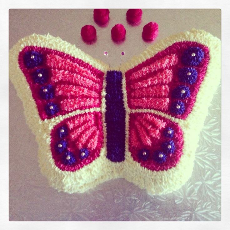 Butterfly Birthday Cake Idea