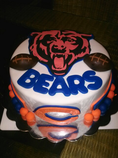 12 Photos of Chicago Bears Football Birthday Cakes