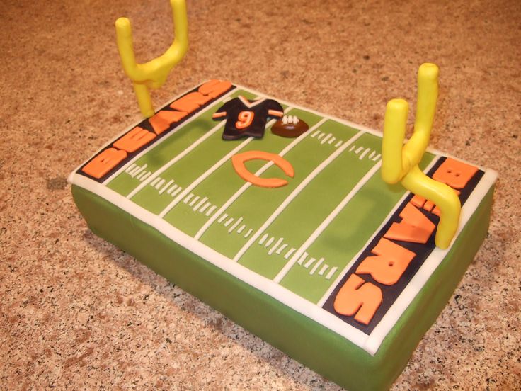 Chicago Bears Birthday Cake