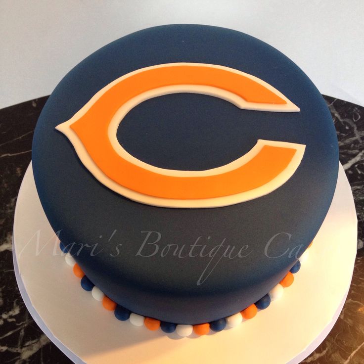 Chicago Bears Birthday Cake