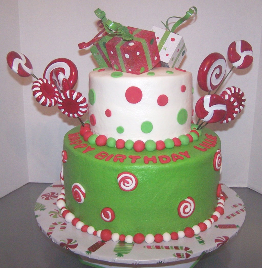 Christmas Birthday Cake Ideas