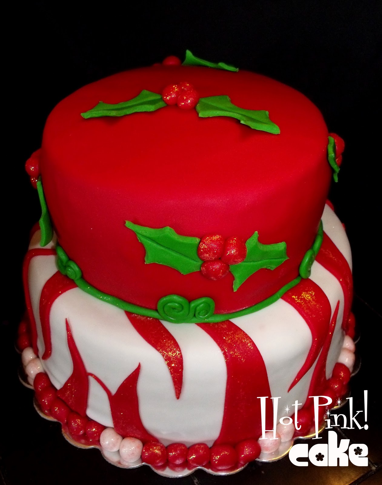 Christmas Birthday Cake