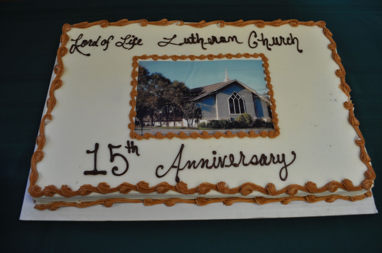 Church Anniversary Cake