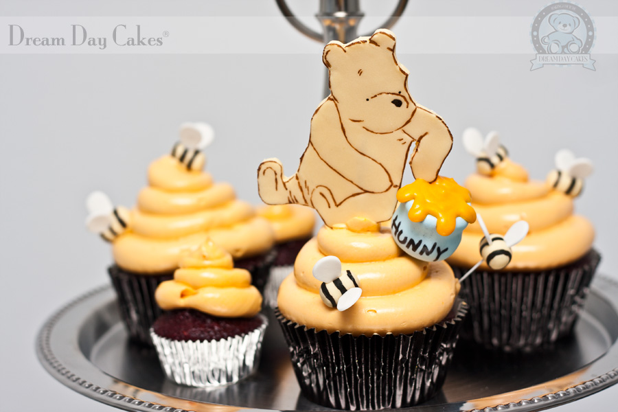 9 Winnie The Pooh Baby Shower Cupcakes Photo Winnie The Pooh