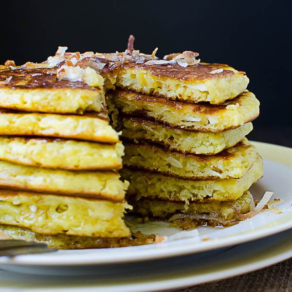 Coconut Buttermilk Pancakes