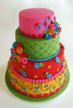 Colorful Birthday Cake Ideas