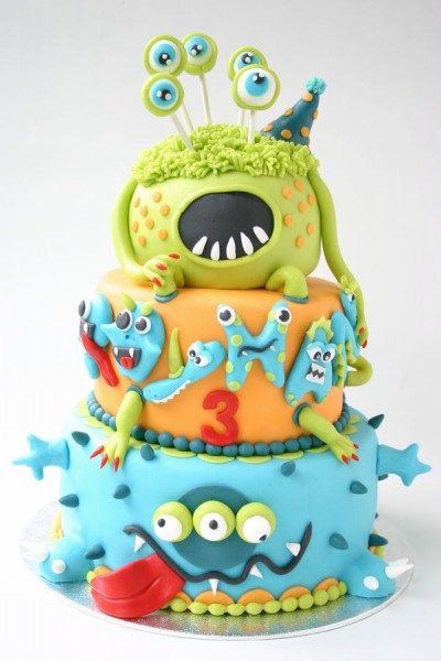 Cute Monster Cake