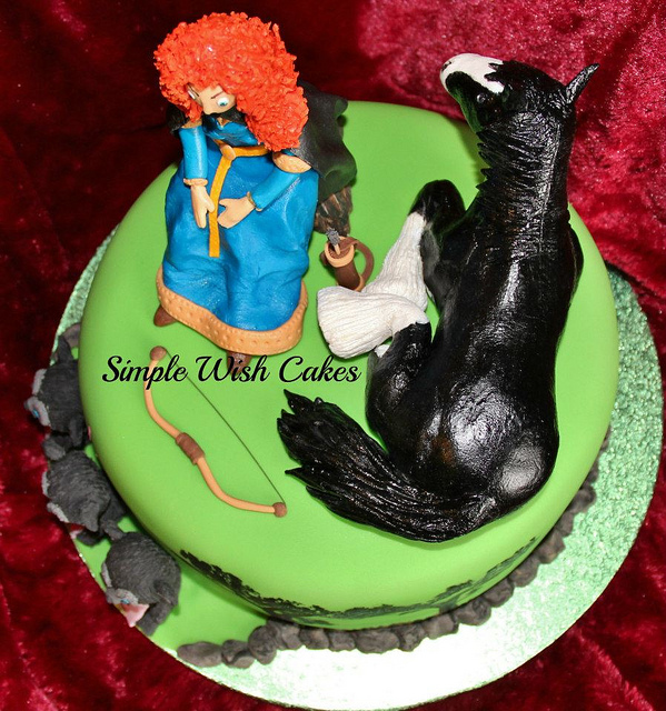 Disney Brave Birthday Cake