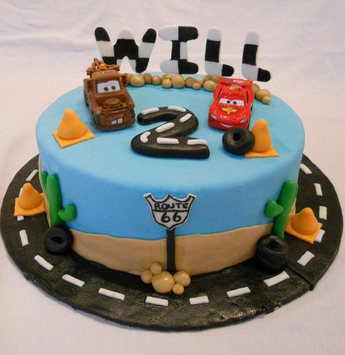 Disney Cars Birthday Cake