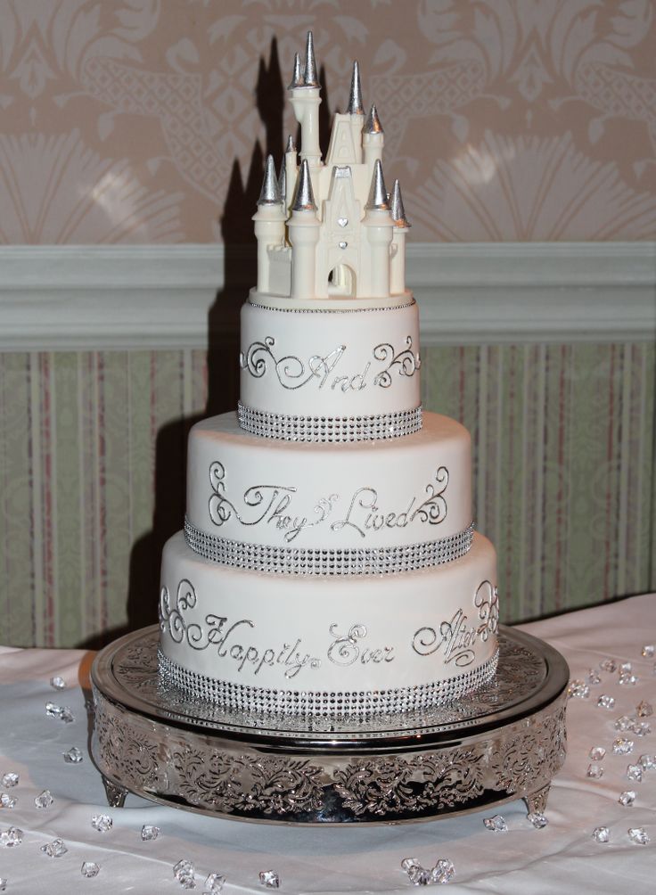 Disney Cinderella Wedding Cakes