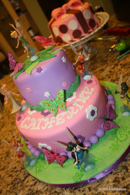 Disney Fairy Birthday Cakes