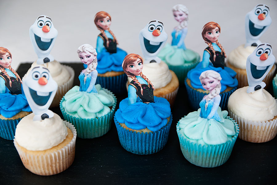 Disney Frozen Cupcakes