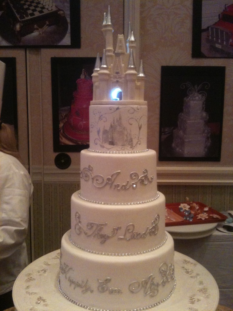 Disney Wedding Cake