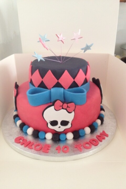 Easy Monster High Cakes