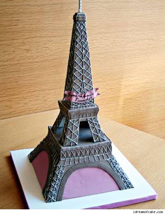 Eiffel Tower Cake