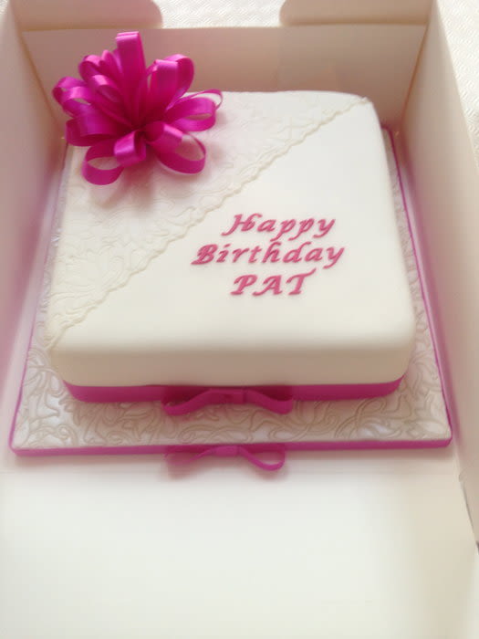 Elegant Birthday Cake