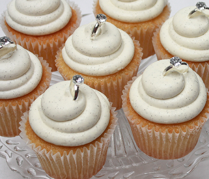 Engagement Party Cupcakes