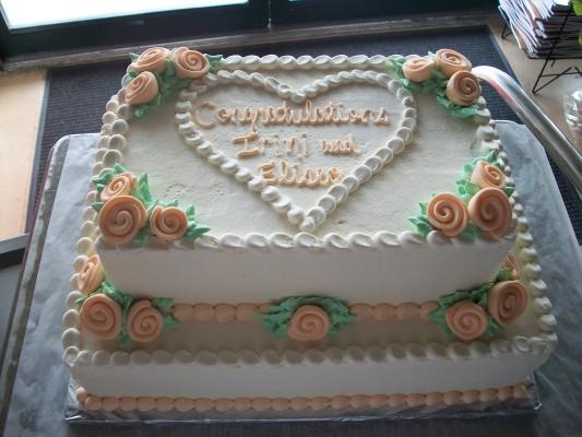 Engagement Party Sheet Cakes