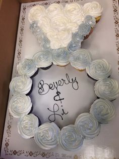 Engagement Ring Cupcake Cake