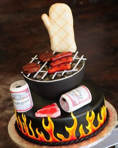 Father's Day Grill Cake