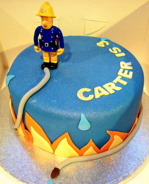 Fireman Sam Birthday Cake