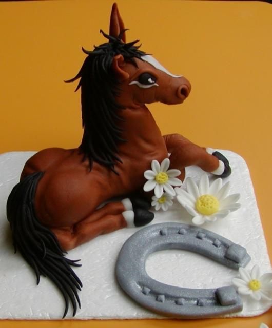 Fondant Horse Cake Topper