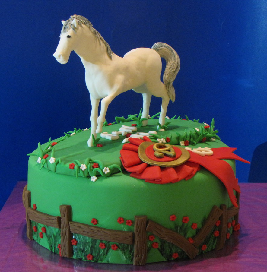 Fondant Horse Cake