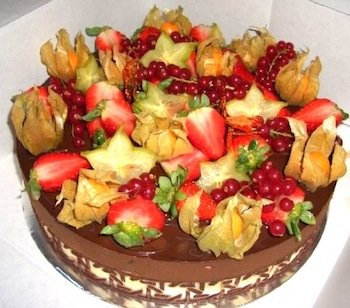 Fruit Birthday Cake Idea