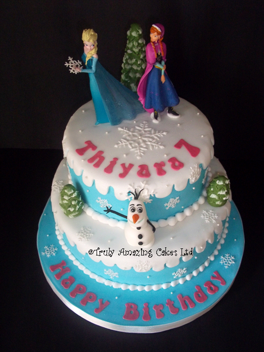 Girls Birthday Cake Frozen