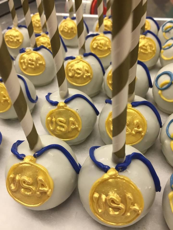 Gold Medal Cake Pops