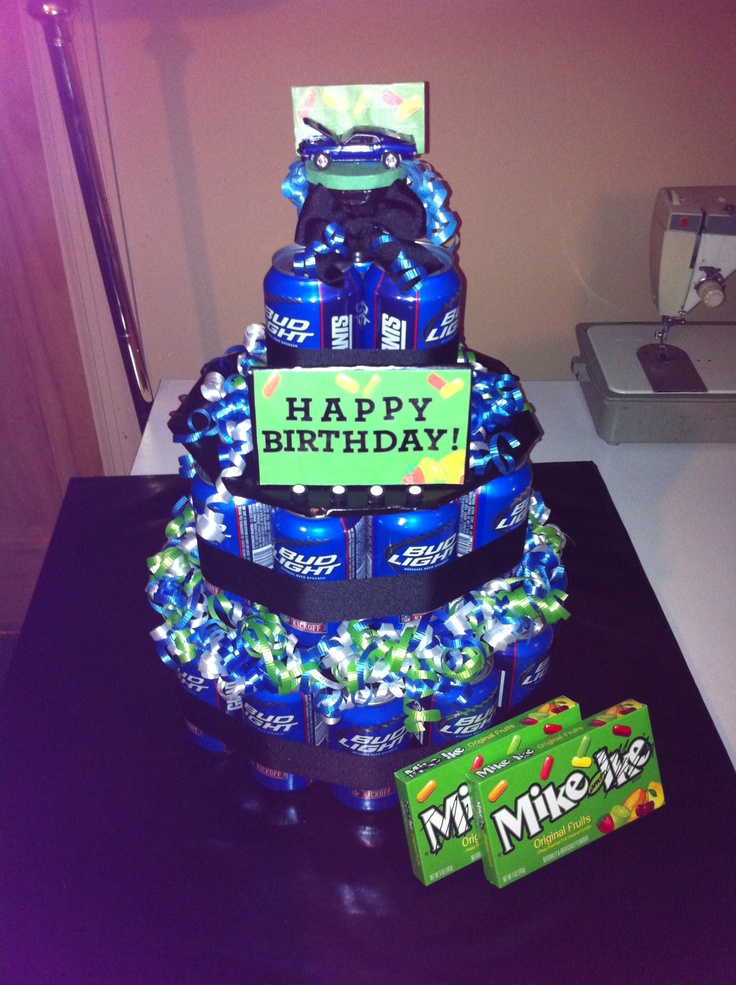 Happy Birthday Beer Cake
