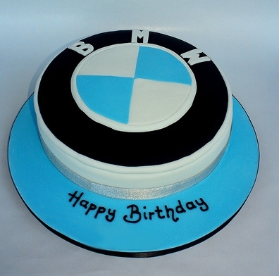 Happy Birthday BMW Cake