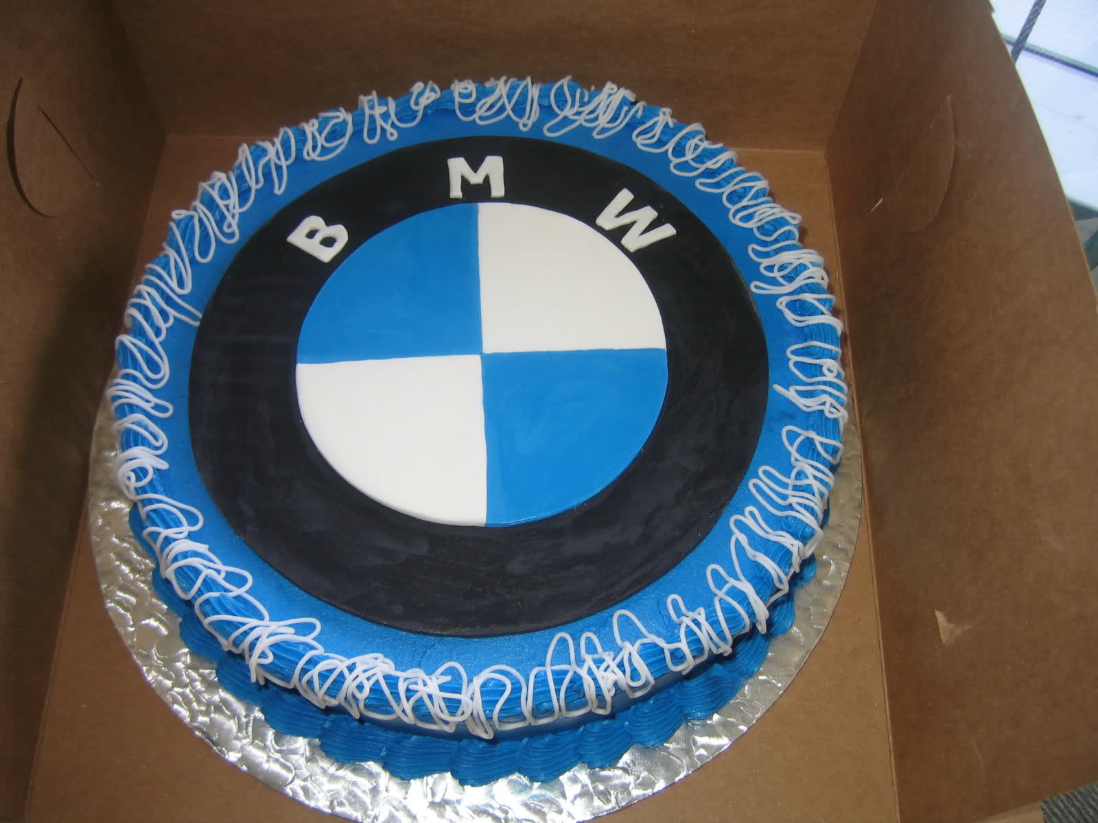 Happy Birthday BMW Cake