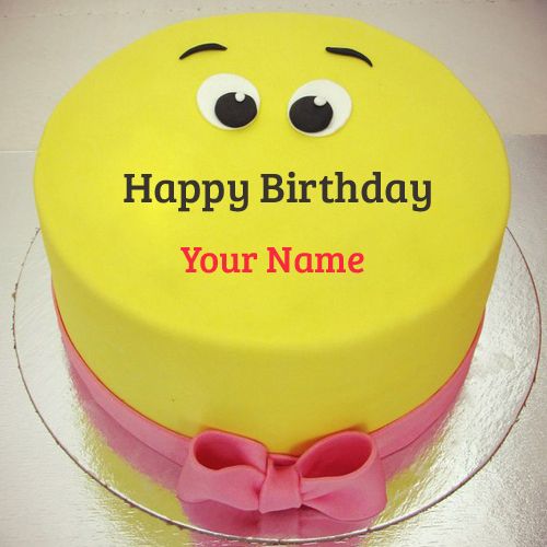 Happy Birthday Cake with Name