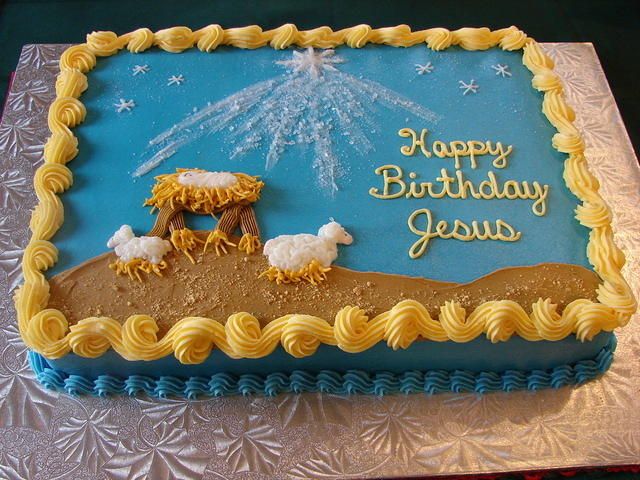 13 Photos of Sheet Cakes Happy Birthday Jesus