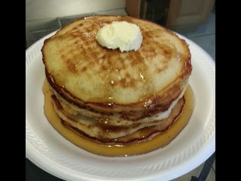 Homemade Buttermilk Pancakes From Scratch