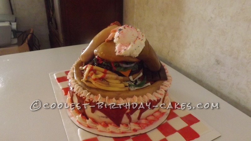 Junk-Food Birthday Cake