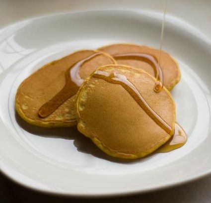 Light and Fluffy Pumpkin Pancakes