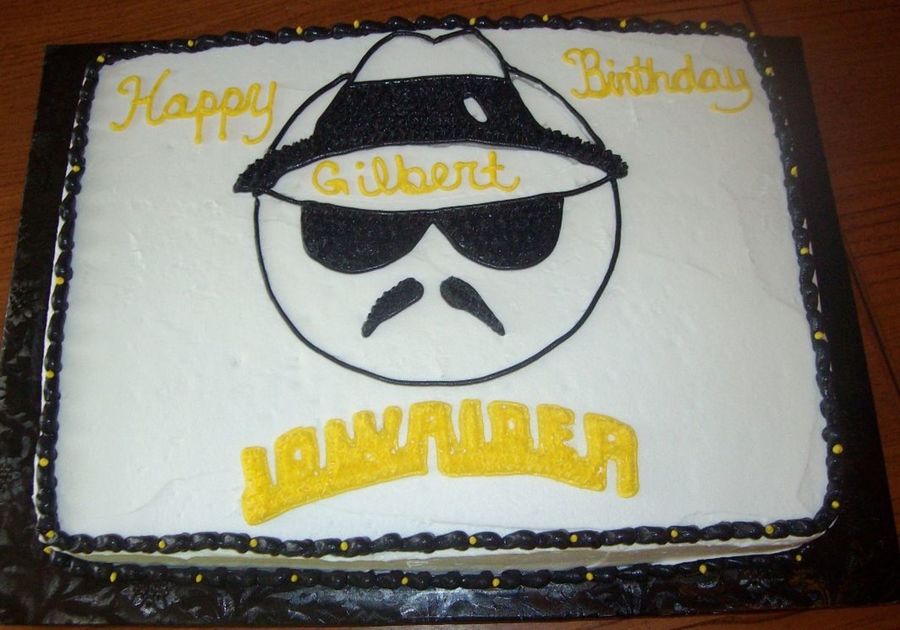 Lowrider Birthday Cake