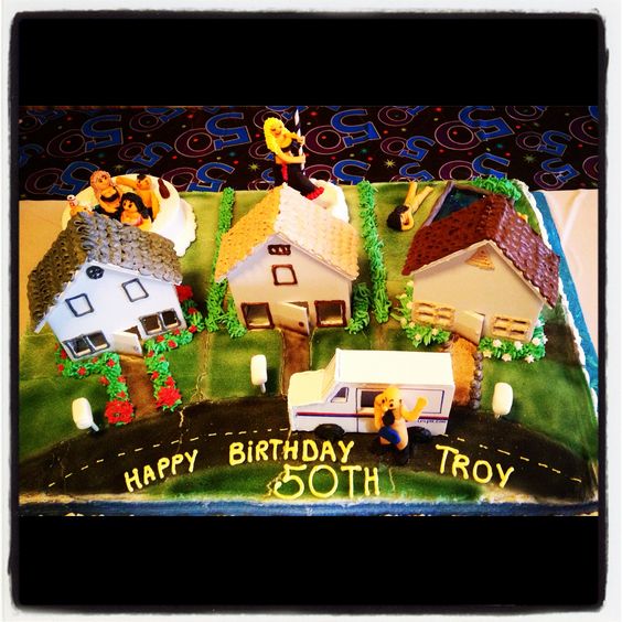 Mailman Birthday Cake