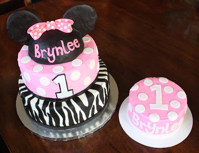 Minnie Mouse 1st Birthday Cake