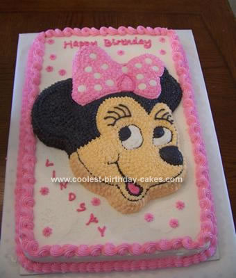 Minnie Mouse Birthday Cake