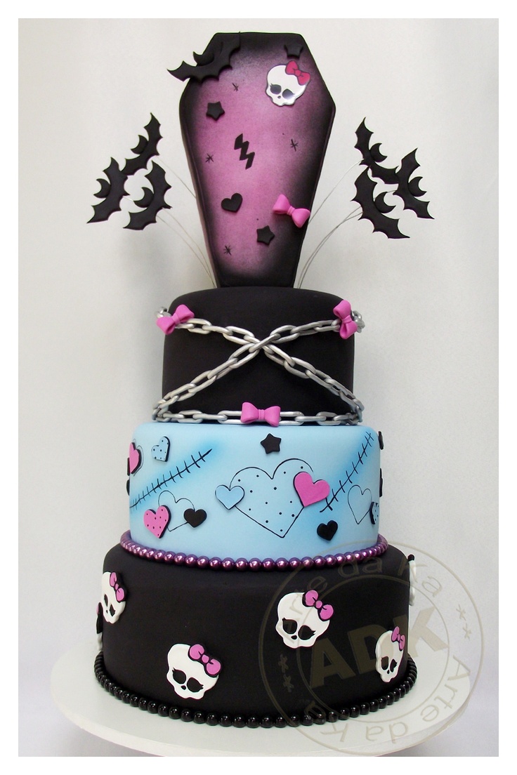 Monster High Birthday Cake