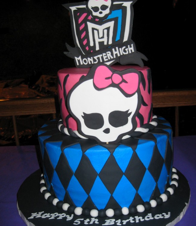 Monster High Birthday Cake