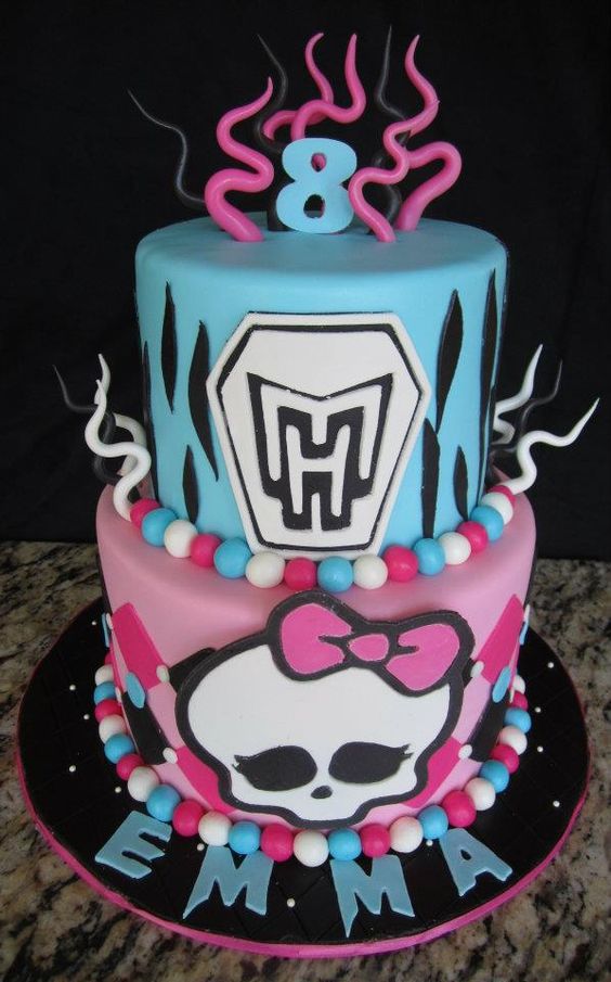 Monster High Birthday Cake