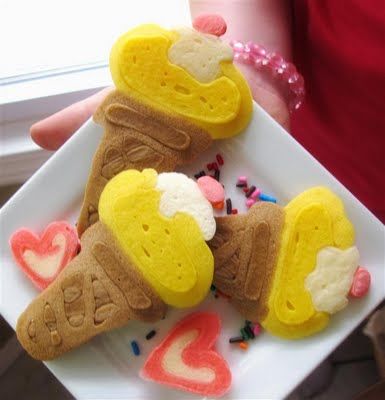 Pancake Ice Cream Art