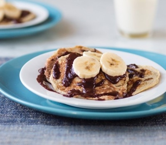 Pancakes with Bananas