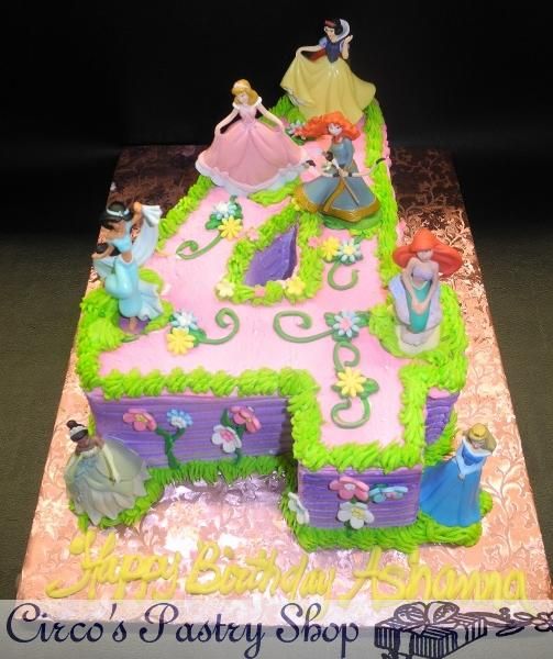 6 Photos of Princess Shaped Birthday Cakes