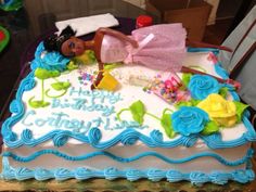 Publix Barbie Birthday Cake