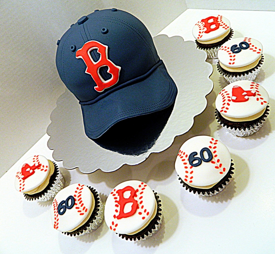 Red Sox Birthday Cake